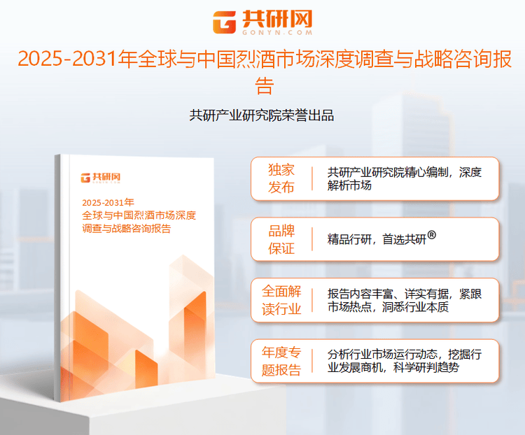 2025年全球烈酒行业市场规模约686亿